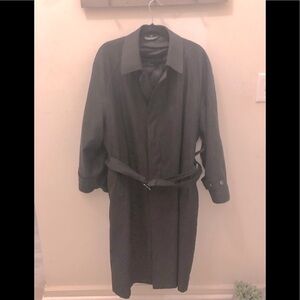 LRL Lauren Ralph Lauren Men’s Trenchcoat Zip-Out Lining Size  42S Short